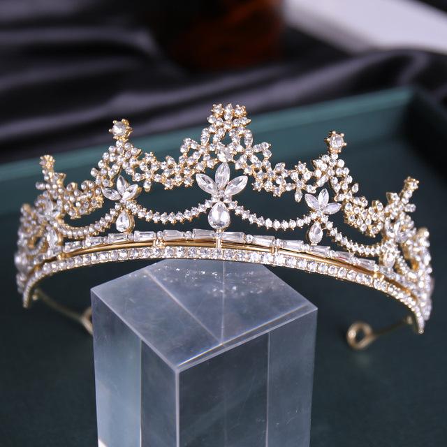 Свадебная корона диадемы горный хрусталь диадема девушки день рождения Noiva головной убор корониты для 15 лет свадебные аксессуары для волос ювелирные изделия