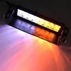 8 LED Universal Car Strobe Light Flasher Vehicle Windshield Flashing Warning Signal Lamp Red Blue Police Emergency Lights 12V