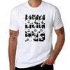 Bjwnjn (Balming Tiger) Stencil T-Shirt Man T Shirt Cotton T Shirts for Man Slim Fit T-Shirt
