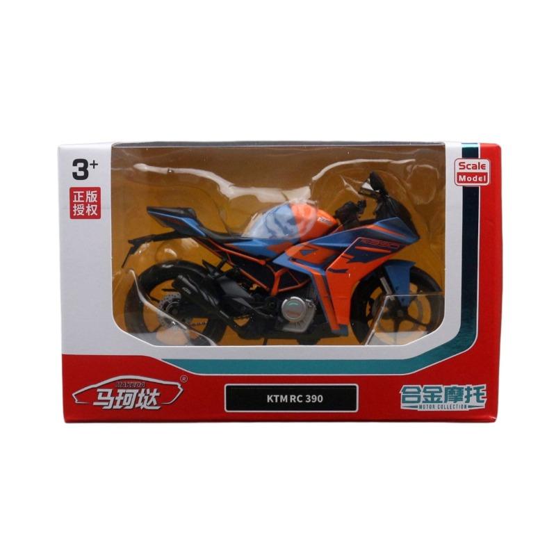 Симуляция 1/12 KTM RC390 Сплав Внедорожный Мотоцикл Модель Коллекция Украшение Металлическая Модель Мотоцикла Подарок Парню