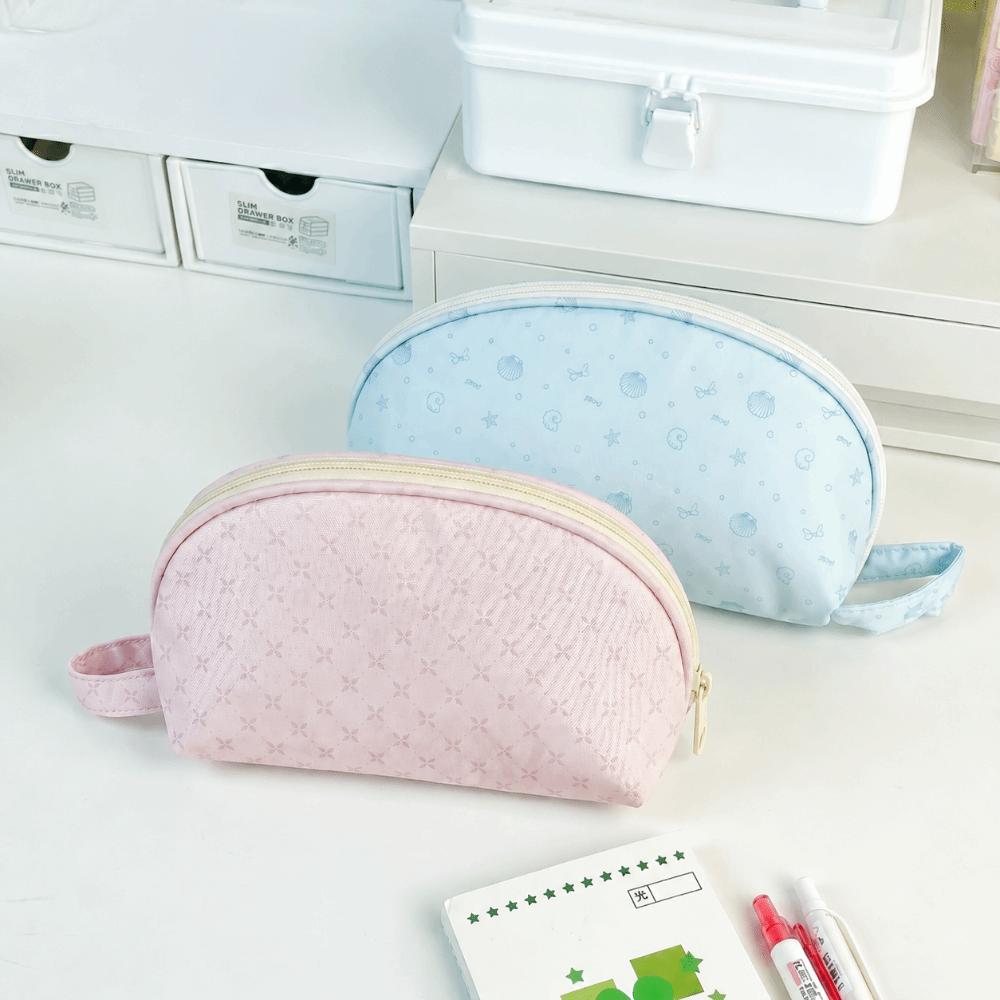 Polka Dot Pattern Pencil Case Large Capacity Stationery Bag Stationery Organizer  Students Gift