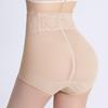 Женское корректирующее белье, тренажер для талии, формирователь тела, двойные трусики с контролем живота, бесшовное нижнее белье с высокой талией для похудения, корректирующие трусики, трусы с поясом
