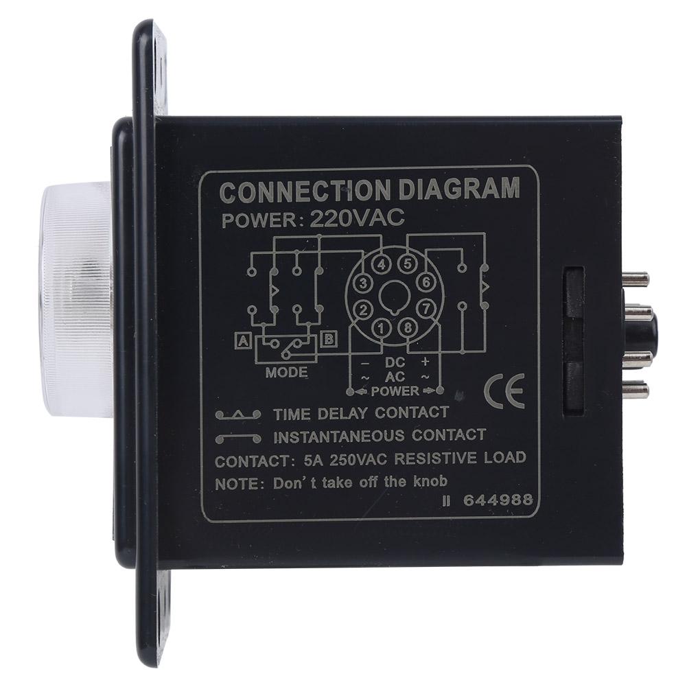 Реле времени BERM Электронное реле Переключатели Таймер Задержка таймера AH2Y 6S 220V
