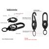 For Airtag Case with Keychain, Cool Armor Reinforced Shockproof Airtag, Hard PC Scratch Resistant Airtag Tracker Keyring