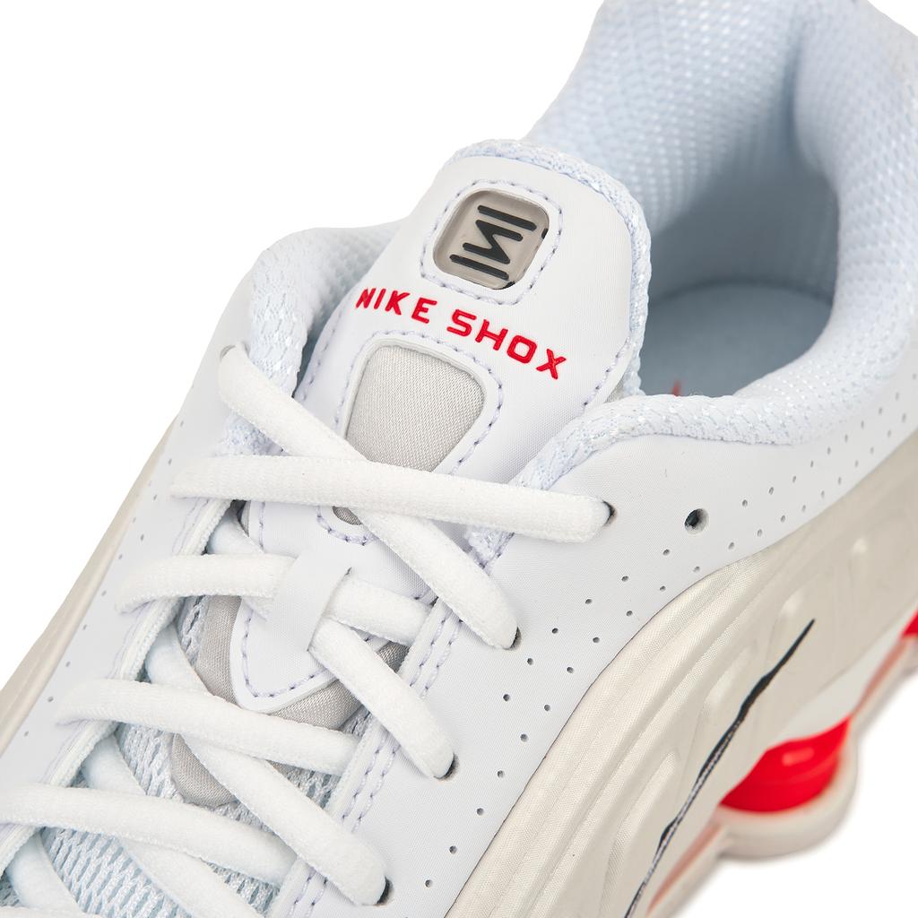 Nike Shox R4 Phantom Picante красные женские кроссовки кремово-белые AR3565-103