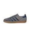 Кроссовки унисекс Gazelle Indoor Grey Night Indigo Серый-Пять JQ8397