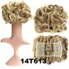 Curly Hair Chignons Hair Bun Claw Clip On Hair Wedding Retro Style