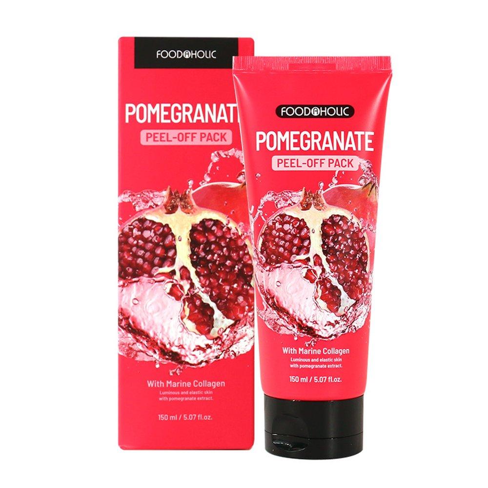 FoodaHolic Collagen Peel Off Pack 150ml / Pomegranate