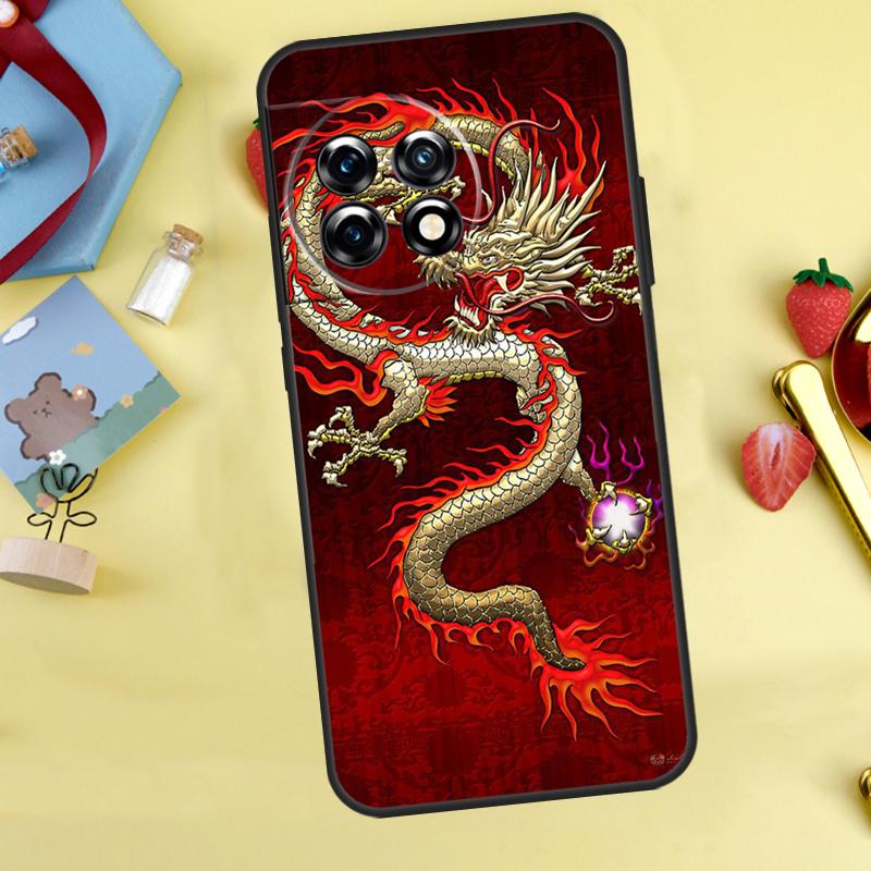 Модный чехол с китайским драконом для OnePlus 8T 10T 13 13R 12 12R 11 10 Pro OnePlus Nord CE 4 2 3 Lite N30 N20 N10