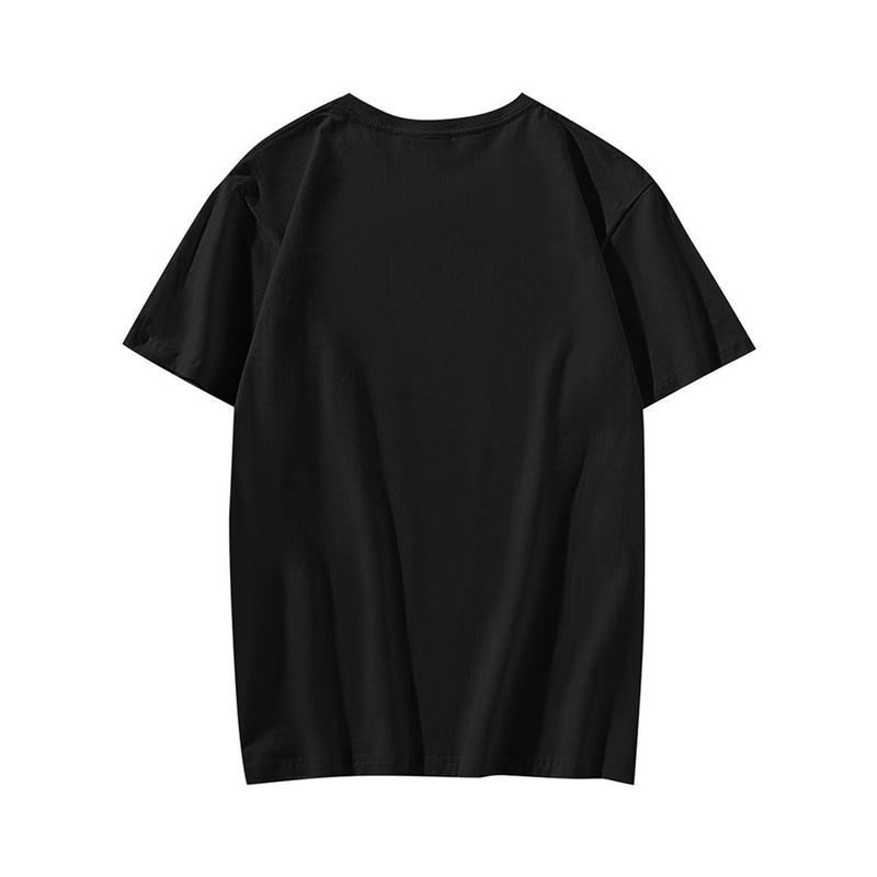 Casual Short-Sleeved T-Shirts with a Humorous Beer Jumping Design
