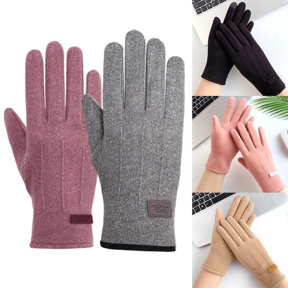 Спортивные сенсорные перчатки для езды на велосипеде, зимние, ветрозащитные, холодостойкие, с полными пальцами