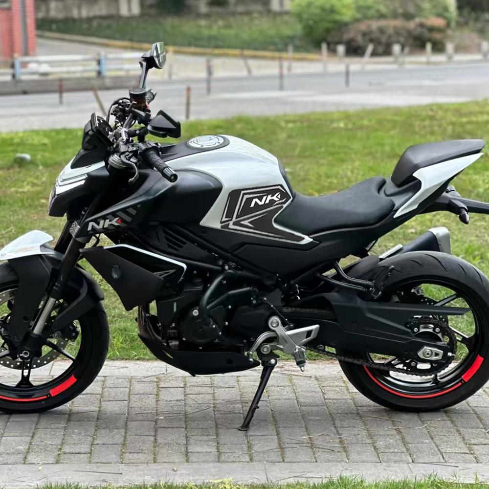ДЛЯ CFMOTO 450NK 2024 NK450 450 NK Мотоцикла Боковые Наклейки-Защитки на Топливный Бак Наклейка Защита Коленей для Заправки Тракция Накладки на Топливный Бак