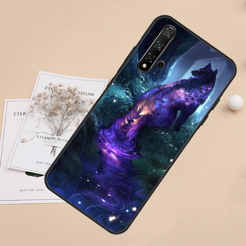 Animal Wolf For Huawei Nova 8i 7i 11i 12i 12s 9 10 SE Y60 Y61 Y70 Y72 Y73 Y90 Y91 P20 P40 P30 Lite Case