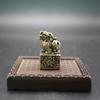 Multifunctional Handmade Animal Seal Sculpture Beauty Eye-catching Pixiu Statue