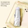 Titanium Silver Umbrella Capsule Sunshade Umbrella Sunscreen UV Protection Compact and Portable Dual Purpose Women's Umbrella