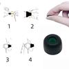 4 Pairs Replacement Memory Foam Ear Tips For Sony Wf-1000Xm4 Gray & Black