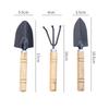 3PCS Mini Shovel Garden Tools Garden Iron Shovel Indoor Flower Potting, Soil Loosening, Flower and Vegetable Planting Tools