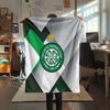 Celtic FC Flannel Blanket, High quality Comfortable for All Seasons, Home Decor, Warmth and Comfort