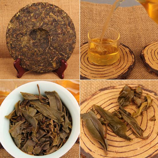 357г Премиальный Китайский Традиционный Юньнаньский Чай Пуэр Пуэр Круглый Кирпич