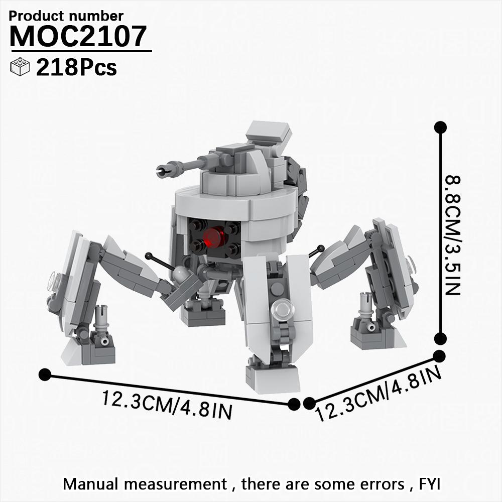 Набор серии фильмов MOOXI MOC Кирпичики Робот Совместимый с фигурками Модель Наборы для сборки своими руками Взрослые Строительные блоки Игрушки для детей Подарки