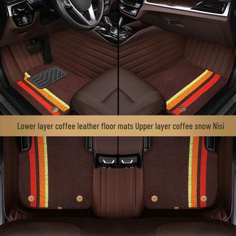 Индивидуальные автомобильные коврики для GAC Mitsubishi Outlander, Eclipse Cross, E-Jin, Airtrek, Pajero - Полное покрытие