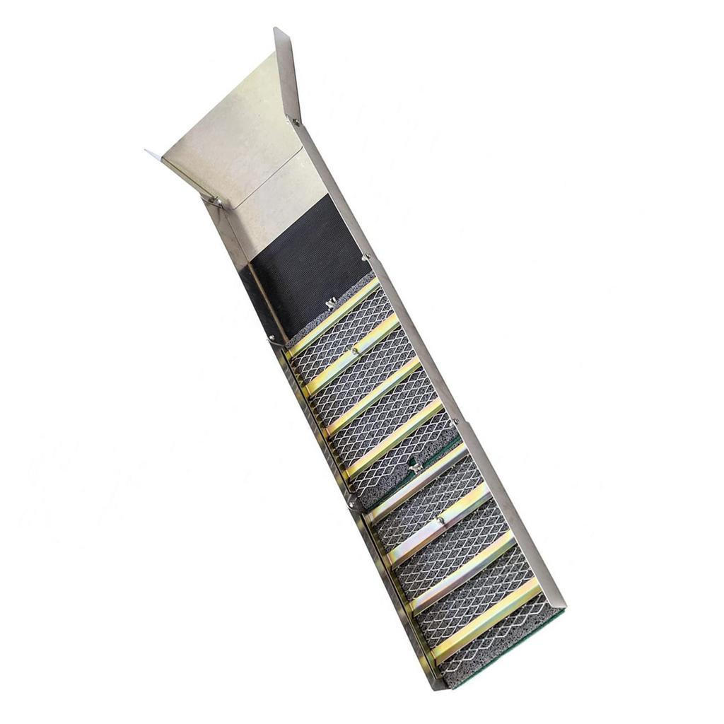 Складной золотой шлюзовый ящик из алюминиевого сплава, портативный желоб для добычи золота, промывка, поиск, извлечение, инструмент