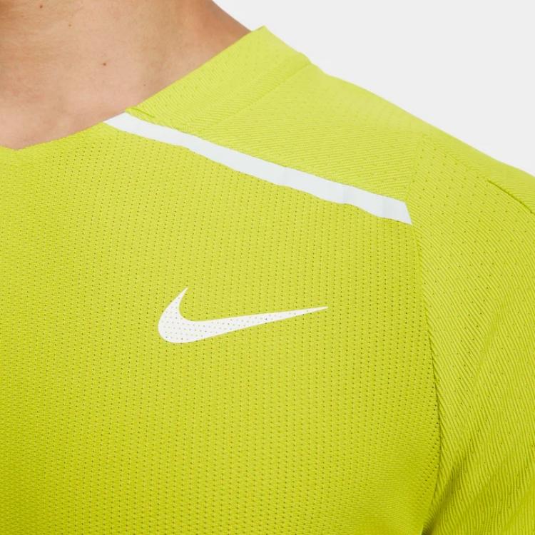 Nike Футболка с коротким рукавом и круглым вырезом с логотипом, мужская, зеленая DD8540-308