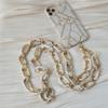New Phone Accessory Long Cellphone Chain Anti Lost Universal Alloy Shoulder Neck Crossbody Phone Strap Phone Case Holder Chain