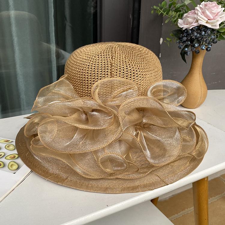 Шляпка-клош Lady's Church Derby Dress Cloche - Цветочная шляпа для вечеринки и свадьбы с дизайном Fascinator для женщин