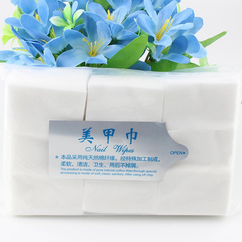 100/200/300/400Рcs Безворсовые салфетки для маникюра