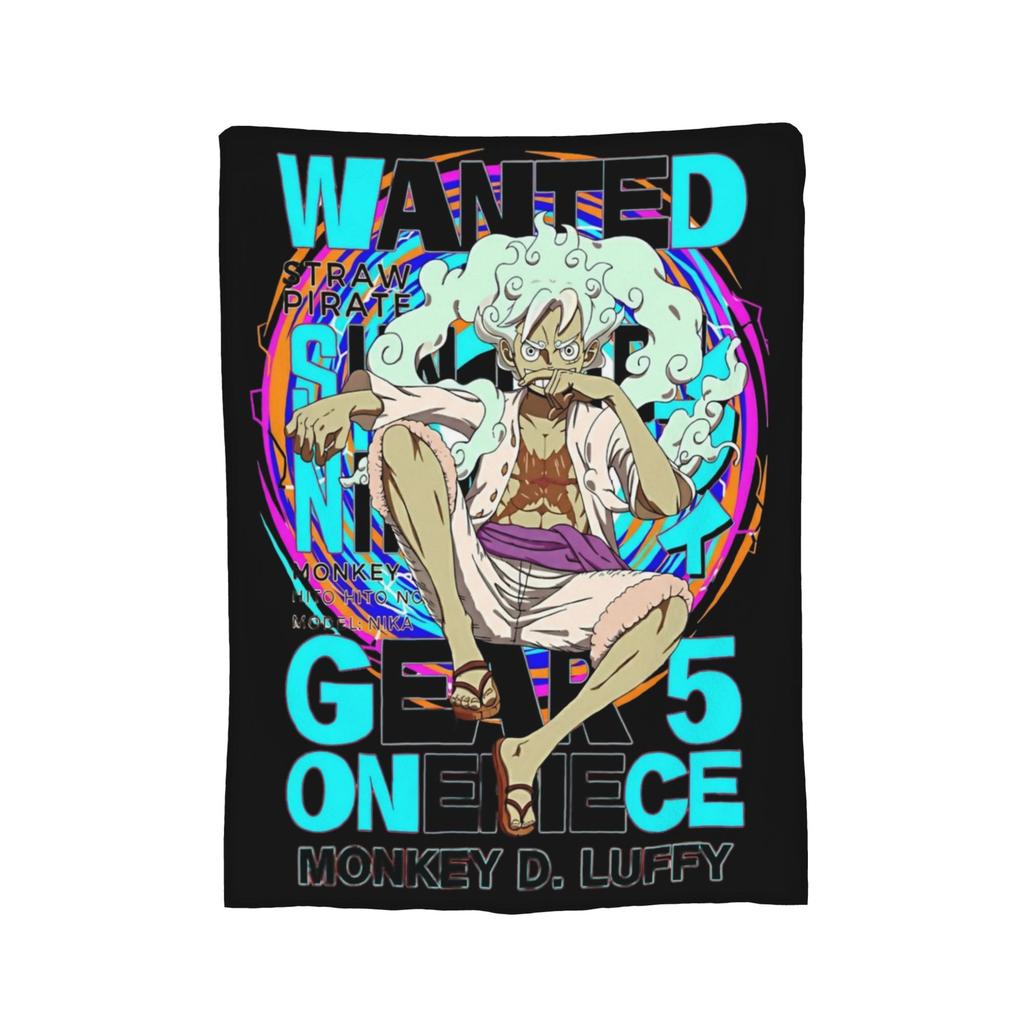 Большой Лидер One Piece Луффи Плед Коралловый Флис Плюшевый Текстиль Декор Супер Мягкий Плед для Дивана Путешествия Покрывало