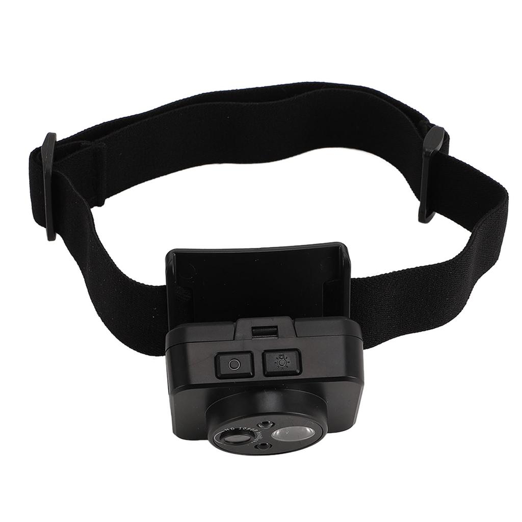 Светодиодная камера налобного фонаря 1080P 45 градусов, свободная регулировка, громкая связь, видеорегистратор для езды на велосипеде