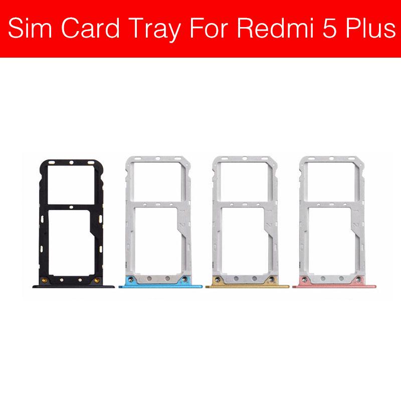 Лоток для SIM-карты для Xiaomi Redmi K20/S2/Y2/Note 7/Note 8/Note 9, адаптер для слота для SIM-карты