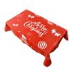 Soft Party Christmas Tree for Table Table Cover Tablecloth Dining Tablecloths Christmas Decorations