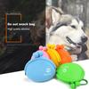 Silicone Dog Treat Pouch Puppy Snack Bag Fanny Pack with Clip Portable Dog Food Carrier Holder for Outdoor Training