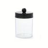 1/2pcs Acrylic Clear Cotton Swab Storage Tank Desktop Cosmetics Organizer Makeup Swab Organizer Box with Lid