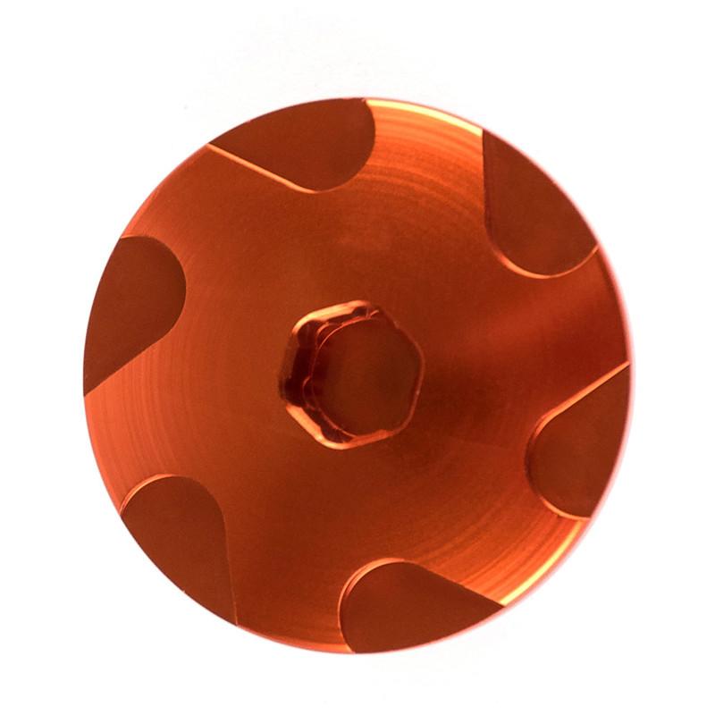 Orange Motorcycle CNC Aluminum Oil Drain Plug Engine Nut Motorbike Engine For KTM Duke 390 2013-2018 for Duke 125/200 Engine Valve Parts 7
