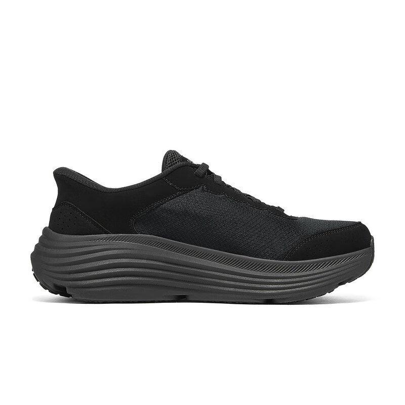 Skechers Мужские кроссовки GO Textile, Синтетическая кожа, Низкие, Для бега, Мужские, Черные, 220610-BBK