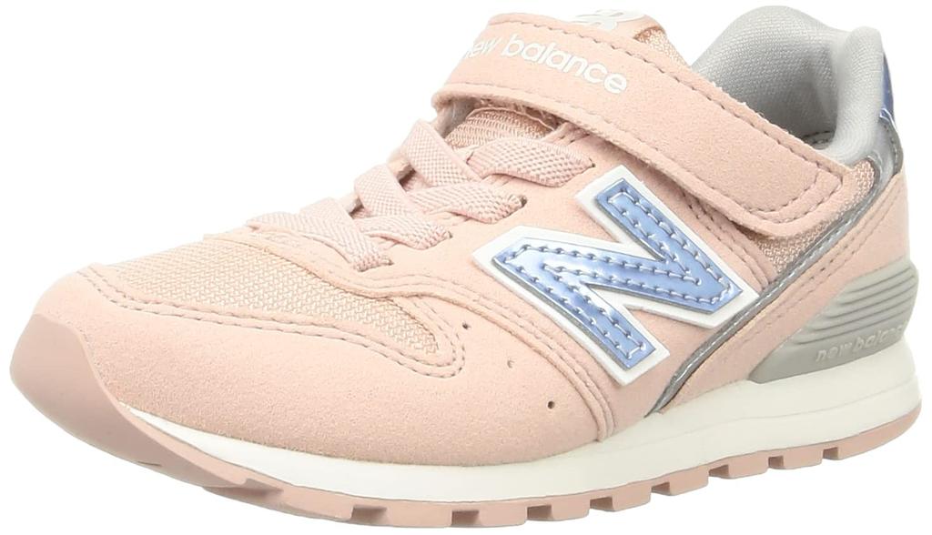 New Balance Детские кроссовки YV996 Текущая модель Эластичный ремешок Липучка для мальчиков и девочек JJ 3 см M (розовый) +23,5