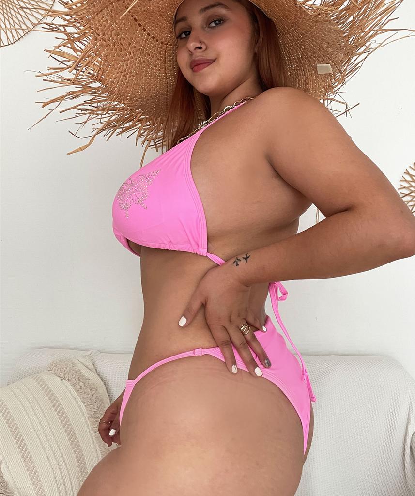 Women's Solid Color Swimwear Swimsuit Two Piece Beachwear Bikini Tankini Plus Size Bathing Suits