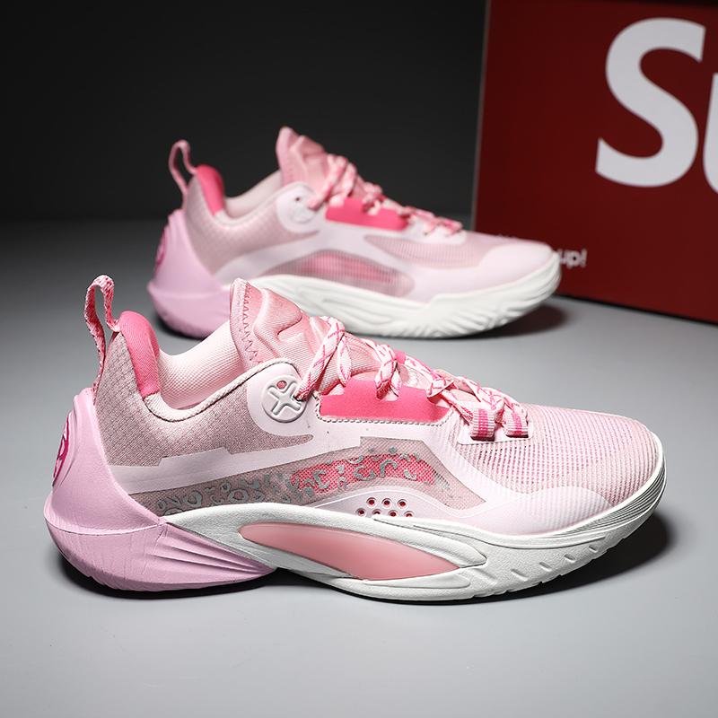 Мужские баскетбольные кроссовки, дышащие, амортизирующие, нескользящие, удобные для бега, тренировок в спортзале, баскетбольные кроссовки для женщин