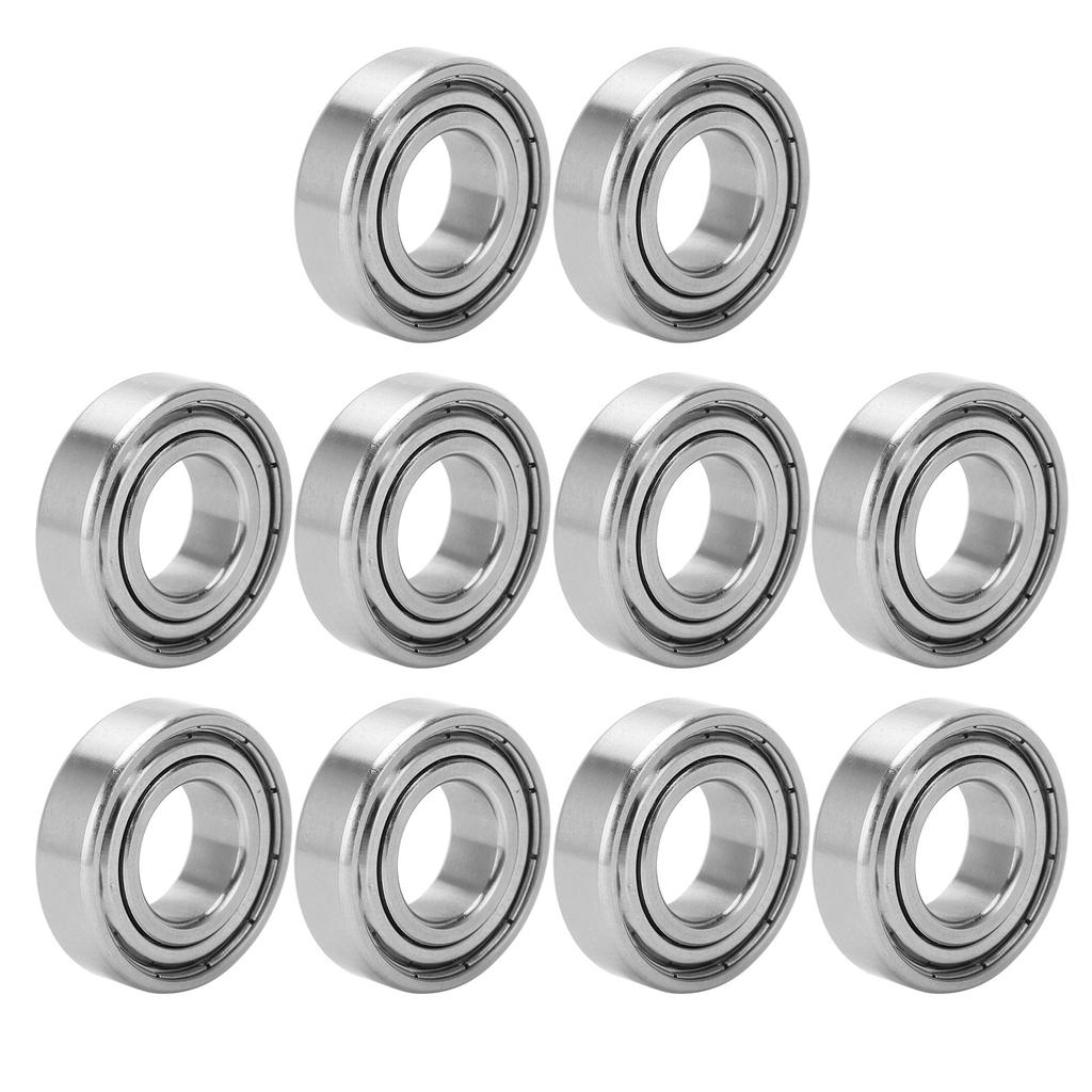 10 шт. Шарикоподшипники из нержавеющей стали с роликами 17 мм внутреннего диаметра, замена для машины