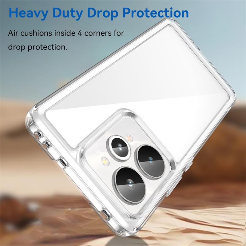 Transparent Case For Realme 15 Case Anti-knock Silicone Colorful Cover Realme 15 Case For Realme 15 Pro Shockproof Phone Case