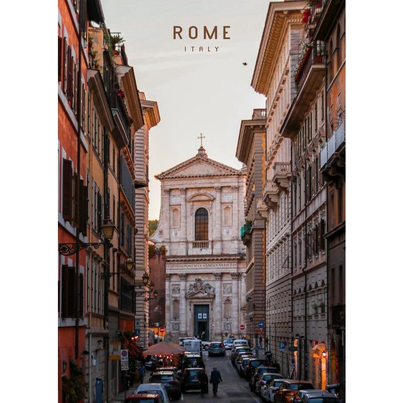 Рим Италия Ватикан Постер для путешествий Колизей Принт древней архитектуры Холст Картина Настенная картина Современный декор для офисной комнаты