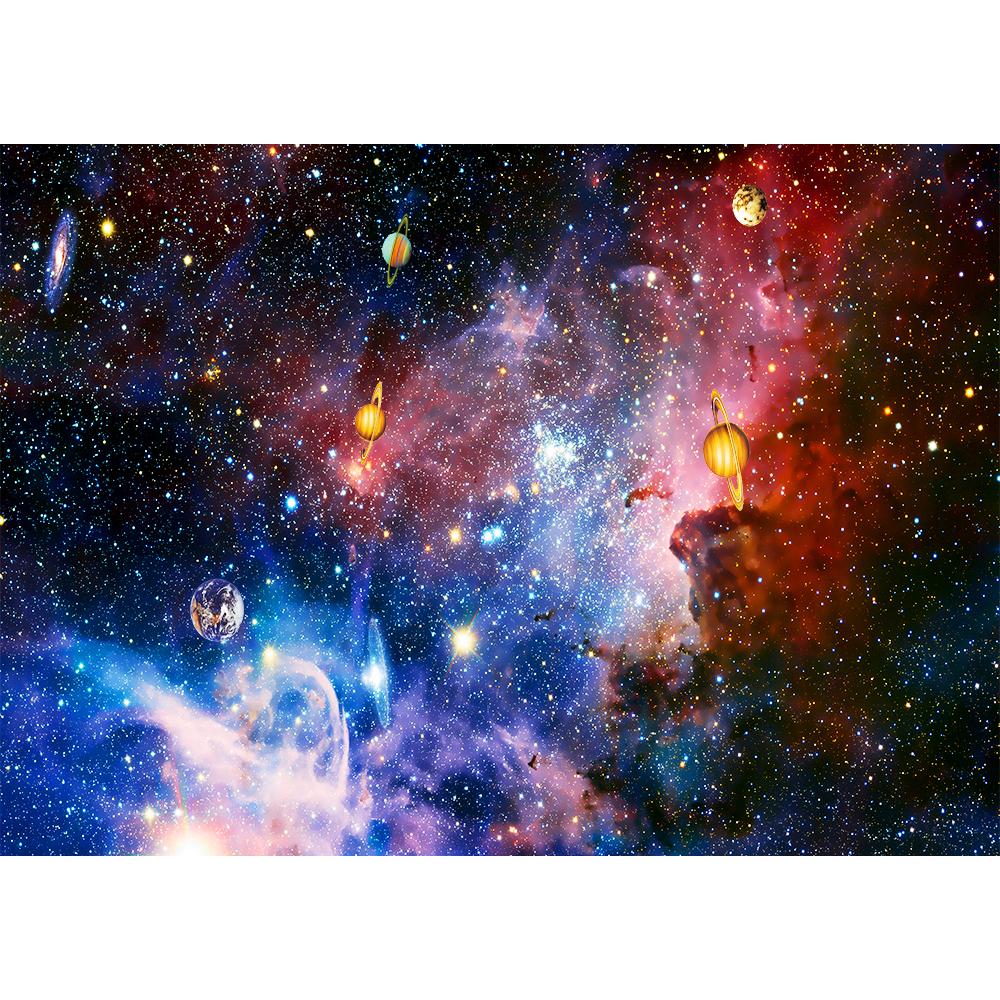 Galaxy Universe Wall Murals Starry Sky Wallpaper Large Planet Ceiling Galaxy Mural
