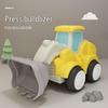 Детская инерционная строительная машина: Игрушечная модель маленького экскаватора