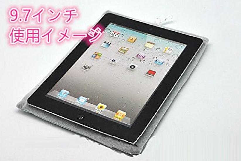 Мягкий внутренний чехол для всех планшетов шириной в дюйм [Senkyakuya] 7/8/9/9.7/10.1 "504-0015-06" (7 дюймов, серый) ...