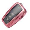[VERISSY] Smart Key Case Smart Key Cover Toyota Toyota Prius C-HR RAV4 86 Rank Prado Camry Corolla, Pink