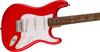 Fender Squier by Fender Squier Electric Guitar Squier Laurel White Torino Red Soft Case Included Sonic™ Stratocaster® HT, Fingerboard, Pickguard,