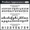 126 PCS  Name Cake Topper Acrylic Letters DIY Personalized A-Z & 0-9 Number Alphabet Cake Decoration For Wedding Anniversary Baby Shower Party